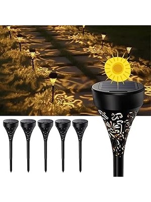 Nacario Greentech Güneş Enerjili Bahçe/çim Aydınlatma 6 ADET/GT-SL17N