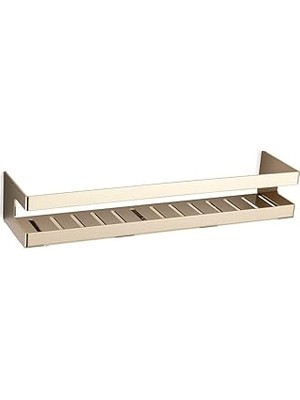 Nacario System Banyo Duş Raf Sistemi Gold Renk 98X100X400 mm Gold Tek Ebat BA3001 043 Gl