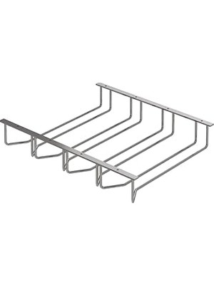Nacario Starax Krom Kadeh Askısı 4 Bölmeli (S-4043-C) Krom Tek Ebat Zsx S-4043-C