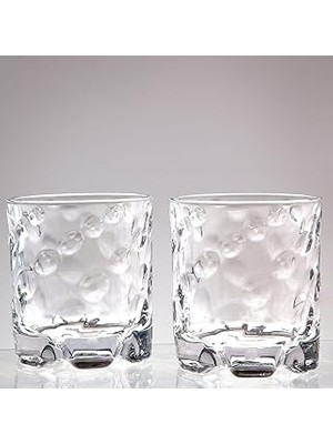Nacario Glory 2'li Dalgalı Viski Bardağı 250 ml