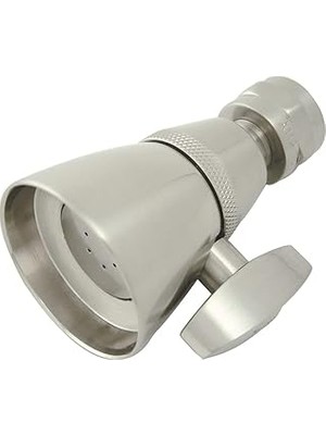 Nacario Brass K131A8 1-3/4 Inç Duş Başlığı, Saten Nikel