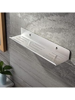 Nacario Deltahome Paslanmaz Çelik 40CM Banyo Rafı Duş Rafı Düzenleyici - Inox