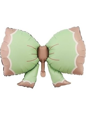 Nacario Fiyonk Pastel Folyo Balon Büyük Boy Yeşil 91-60 cm