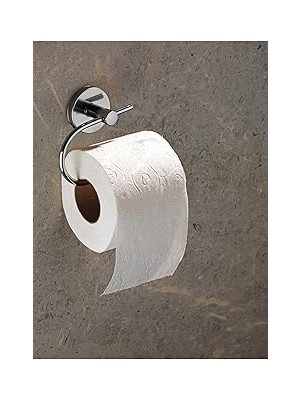 Nacario Sas Haus Yapışkanlı Tuvalet Kağıtlığı Wc Kağıtlık Tuvalet Kağıdı Askısı Krom S-107 Kasa - 15 Krom