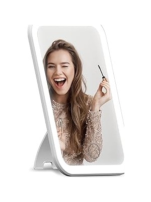 Nacario Polosmart PBS808 Şarjlı LED Işıklı Makyaj Aynası Beyaz