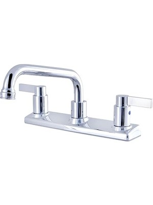 Nacario Brass FB2131NDL Nuvofusion 20,32 cm Orta Set Mutfak Bataryası, Cilalı Krom