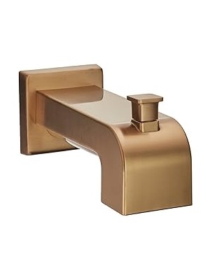 Nacario Faucet RP53419CZ Vero, Küvet Ağzı - Barfiks Yönlendirici, Şampanya Bronz,.5, 0.5