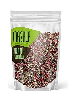 Nacario Super Gurme Masala Renkli Karabiber 100 G - 4 Renk Biber