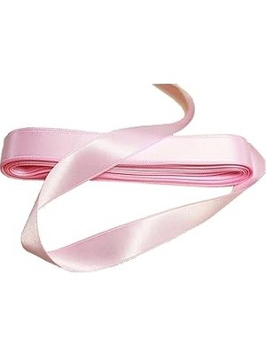 Nacario Benim Marifetlerim - Pembe Saten Kurdele 1 cm 10 Metre 1 Adet