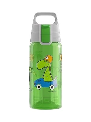 Nacario Sigg - Viva One Dino Race Çocuk Içecek Şişesi, Özel Sürüm, Gazlı Içecekler Için Uygundur, Sızdırmaz