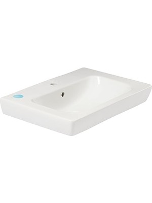 Nacario S20 5522B003-0001 Etajerli Seramik Lavabo, Beyaz