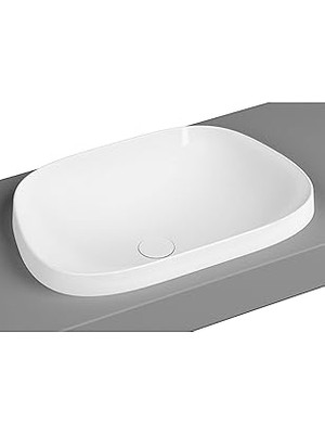 Nacario Frame 5653B403-0016 Tezgah Üstü Tv Lavabo, Clean, 57 Cm, Beyaz