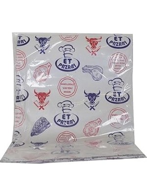 Nacario 35X50 cm Lamineli 1. Hamur Kasap Kağıdı 1 Kg.