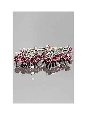 Nacario Rouge Pembe Taşlı Hızma Piercing