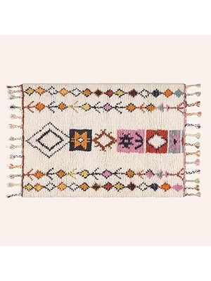 Nacario Jaıpur Yün Halı 160X230 cm Krem