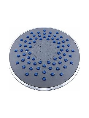 Nacario Tepe Duş Başlığı Krom Paslanmaz Çelik Yağmur Etkili Geniş Başlık Banyo Duş Sprey Başlığı
