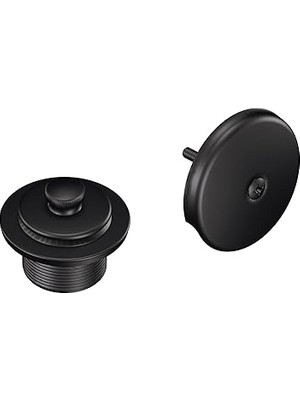 Nacario Moen T90331WR Push-N-Lock Küvet Duş Tahliye Kiti 1-1/2 Inç Konular, Ferforje