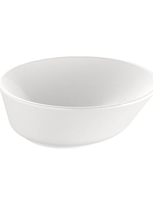 Nacario Geo 7421B003-0016 Yuvarlak Çanak Lavabo, 38 Cm, Beyaz