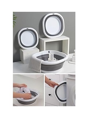 Nacario Katlanır Badya Akordiyon Leğen 5 Litre
