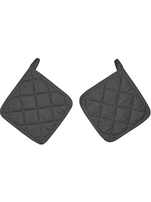 Nacario Rinnig Tencere Tutucu, 21 x 21 Cm, Gri