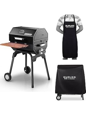 Nacario Guruss Takım Mangal + Kılıf + Önlük 50 cm