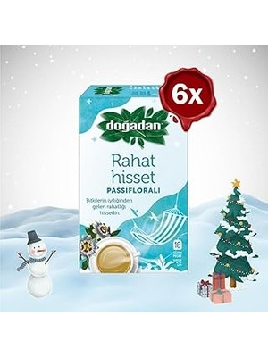 Nacario Dogadan Yılbaşı Paketi Rahat Hisset Passifloralı 18'li x 6