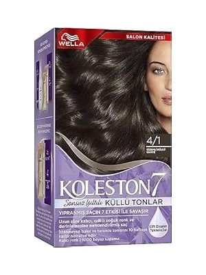 Nacario Koleston Kit 4-1 Küllü Kumral Saç Boyası