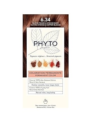 Nacario Phyto Phytocolor 6.34 Kalıcı Renklendirme Koyu Sarışın Altın