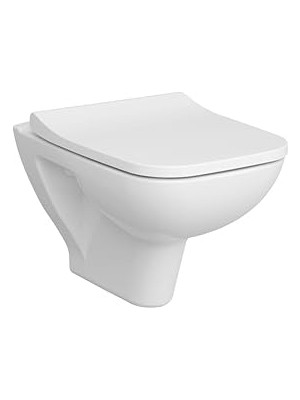 Nacario S20 Square 7508B003-0850 Asma Klozet, Beyaz, 52 cm