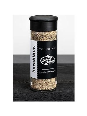 Nacario Baharat Dükkanı Karabiber (Öğütülmüş) 55GR (Cam)