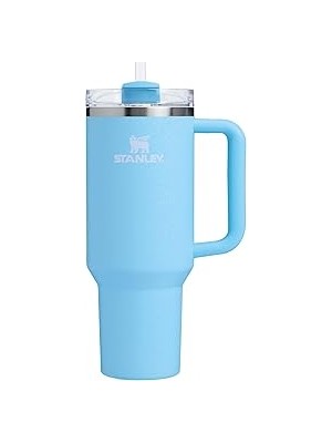 Nacario Quencher Pipetli Termos Bardak, 1.18 Litre, (Powder Crush)