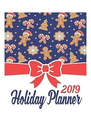 Nacario 2019 Christmas Holiday Planner: Christian Christmas Xmas Organizer Journal Planner, Gift List, Cale