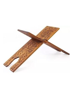Nacario Oymalı Ahşap Rahle Battal Boy - 75 cm