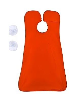 Nacario Unisex Saç Sakal Yemek Örtüsü Duş Banyo Temizlik Önlüğü Vantuzlu Aparat Aynaya Fayansa Veya Cama As