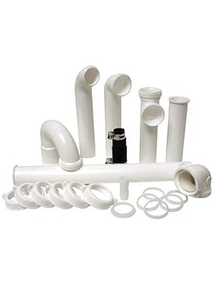 Nacario Pf Waterworks PF0989 Imhası Kurulum Kiti, Beyaz