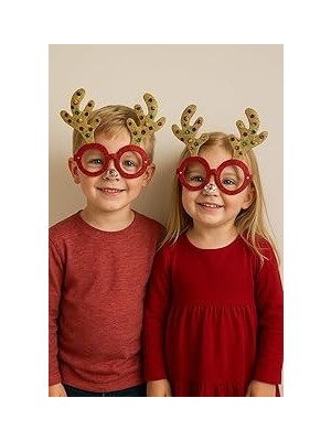 Nacario Unisex Yılbaşı Süsü Yılbaşı Gözlüğü Yılbaşı Temalı Hediyeler 16 Yaşa Kadar Uygun