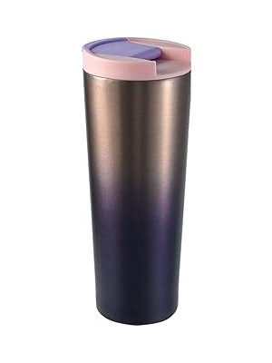 Nacario Komple 304 L Çelik Pembe 6 Oz 473 ml Kahve Termos Mug CIN227PM