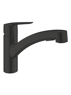 Nacario Grohe Start Spiralli Eviye Bataryası | 90˚ Dönüş Açısı | Mat Siyah | 303072431