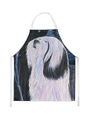 Nacario Caroline's Treasures 's SS8348APRON Tibet Terrier Schürze, Groß, Multicolor