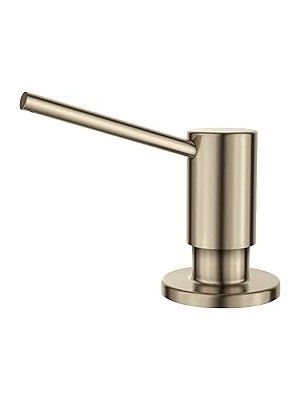 Nacario Kraus Lekesiz Antik Şampanya Bronz, KSD-43SFACB Mutfak Sabunu Losyon Dispenseri