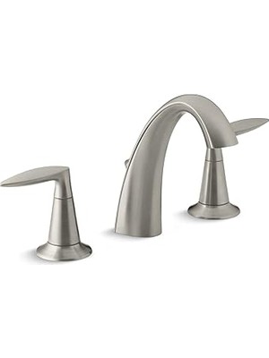 Nacario Kohler K-45102-4-BN Alteo Banyo Bataryası, Banyo Lavabo Bataryası, Alteo Koleksiyonu, Fırçalanmış N