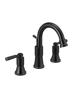 Nacario Musluk Peerless Westchester Yaygın Banyo Iki Kulplu, Yağlı Boya Bronz