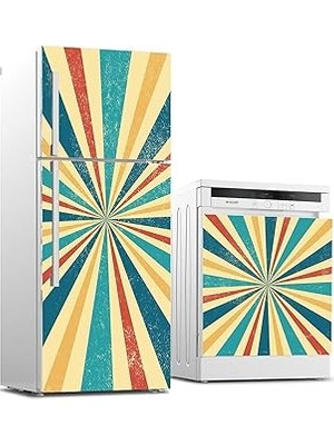 Nacario Buzdolabı Bulaşık Makinası Beyaz Eşya Sticker Kaplama