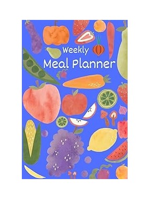 Nacario Weekly Meal Planner: 52 Week Undated , For Breakfast, Lunch, Dinner And Snaks