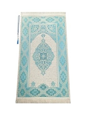 Nacario Ihvan Online Lüks Osmanlı Şönil Seccade - 0170 (Turkuaz)