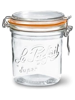 Nacario Le Parfait Super Terrines Klipsli/contalı Cam Kavanoz 750ML (6)