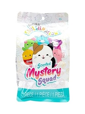 Nacario Squishmallows Küçük Peluş (S25 Kokulu Çanta) (Greyfurt, Yaban Mersini, Portakal, Elma, Limo