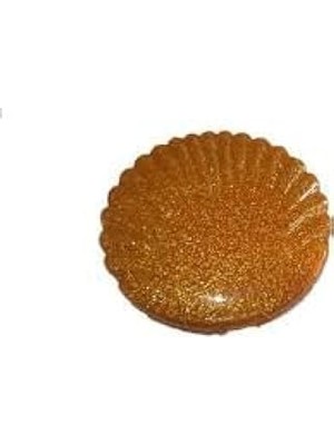 Nacario Makyaj Aynası Simli Altın Sarısı