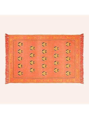 Nacario Rajna Pamuk Kilim 160X230 cm Turuncu