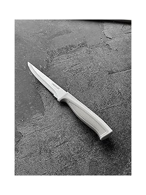 Nacario Neoflam Fika Tırtıklı Steak Bıçağı,11 cm Gri D-NEOGEK011